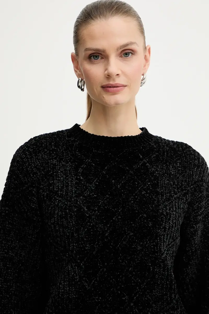 maglione donna colore nero XW000782 AF16685 miniatura 4