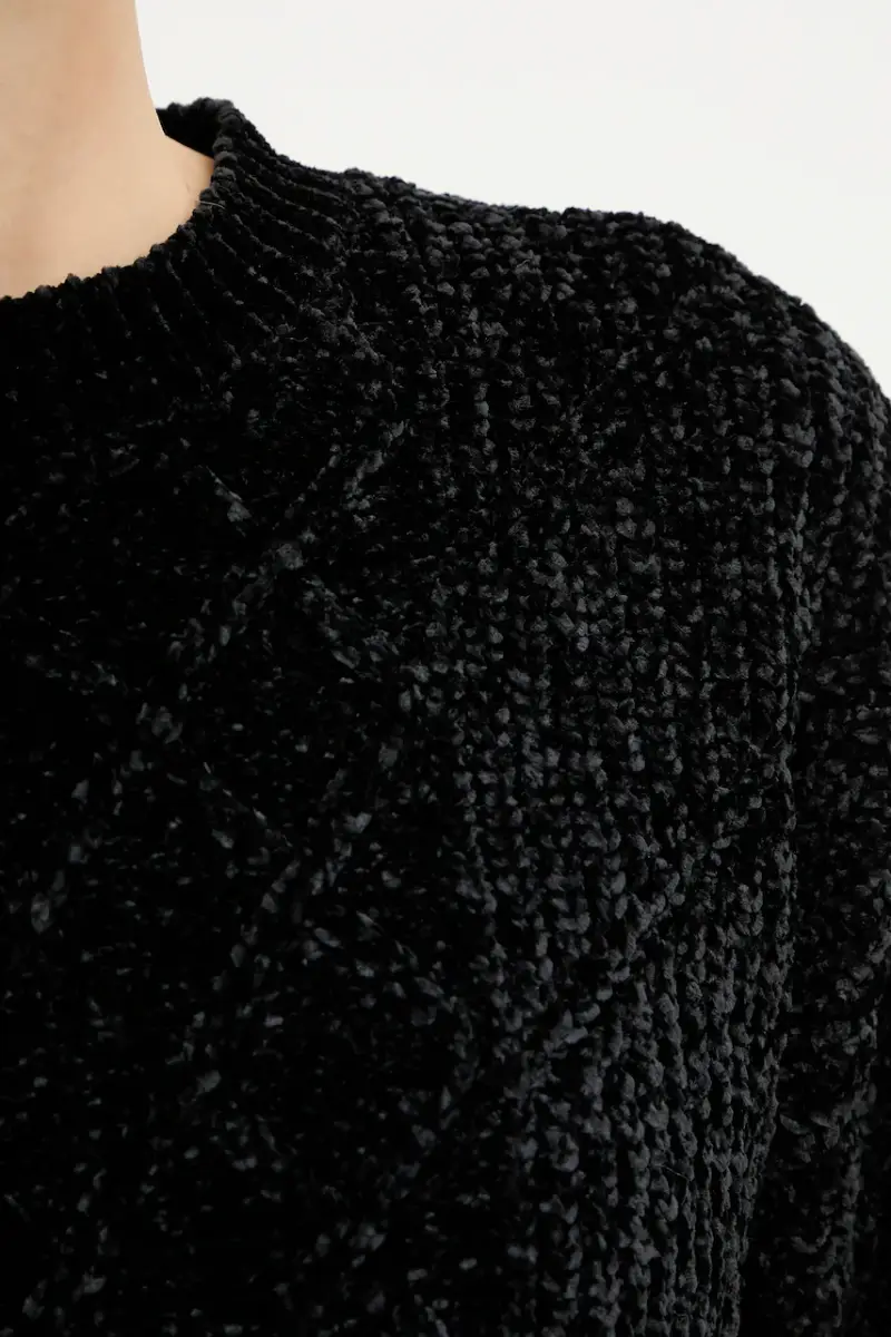 maglione donna colore nero XW000782 AF16685 miniatura 5