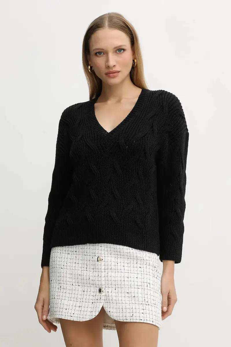 maglione donna colore nero XW001771 AF16638