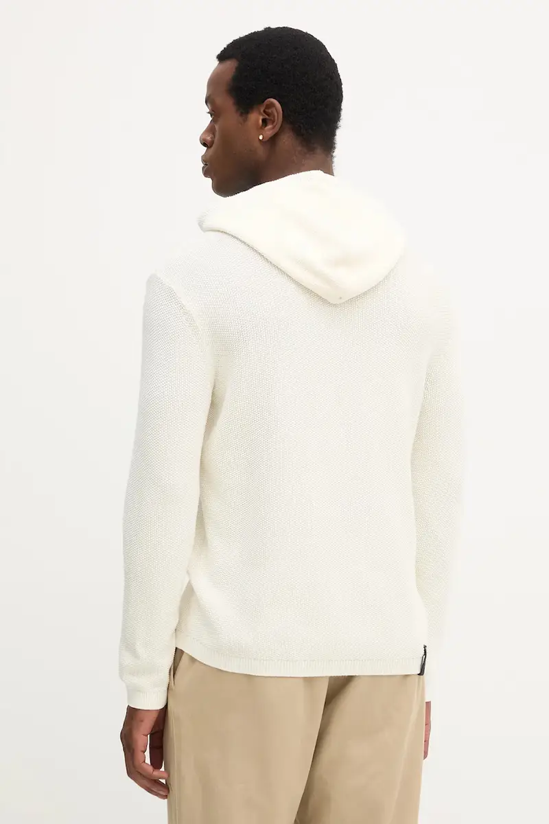 maglione in cotone Beige miniatura 3