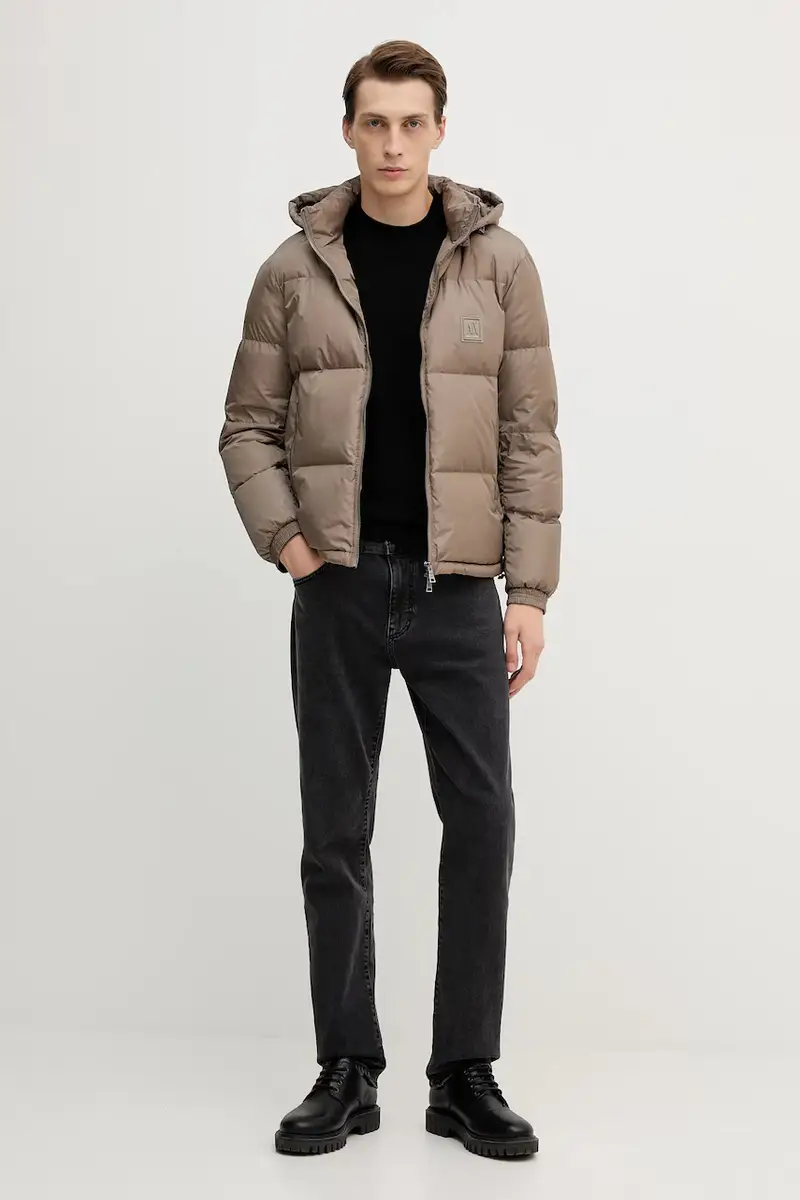 maglione in lana uomo colore nero XM001329 AF11982 miniatura 2