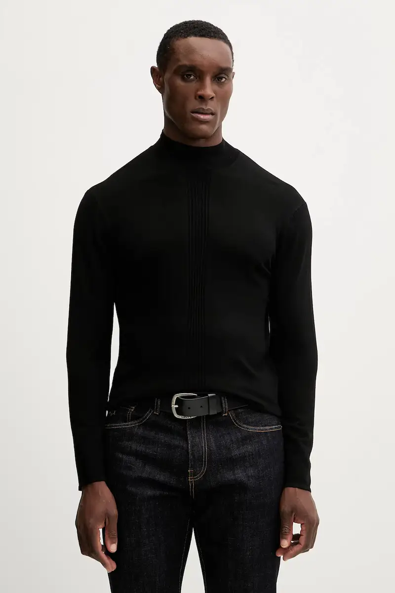 maglione uomo colore nero XM001335 AF10454