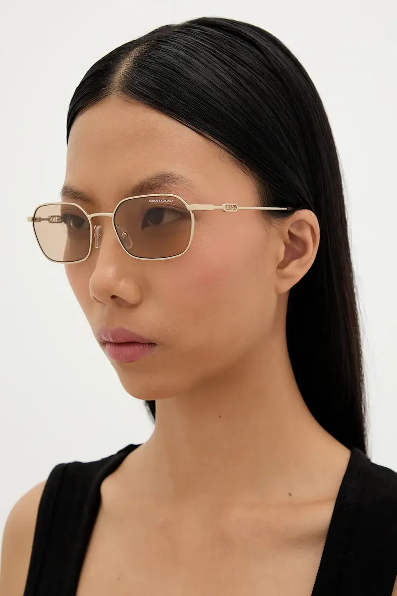 occhiali da sole colore oro 0AX2056S miniatura 3