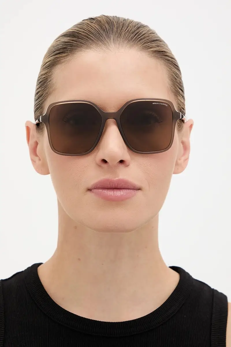 Armani Exchange Occhiali da sole Donna Marrone 3772325 miniatura 2