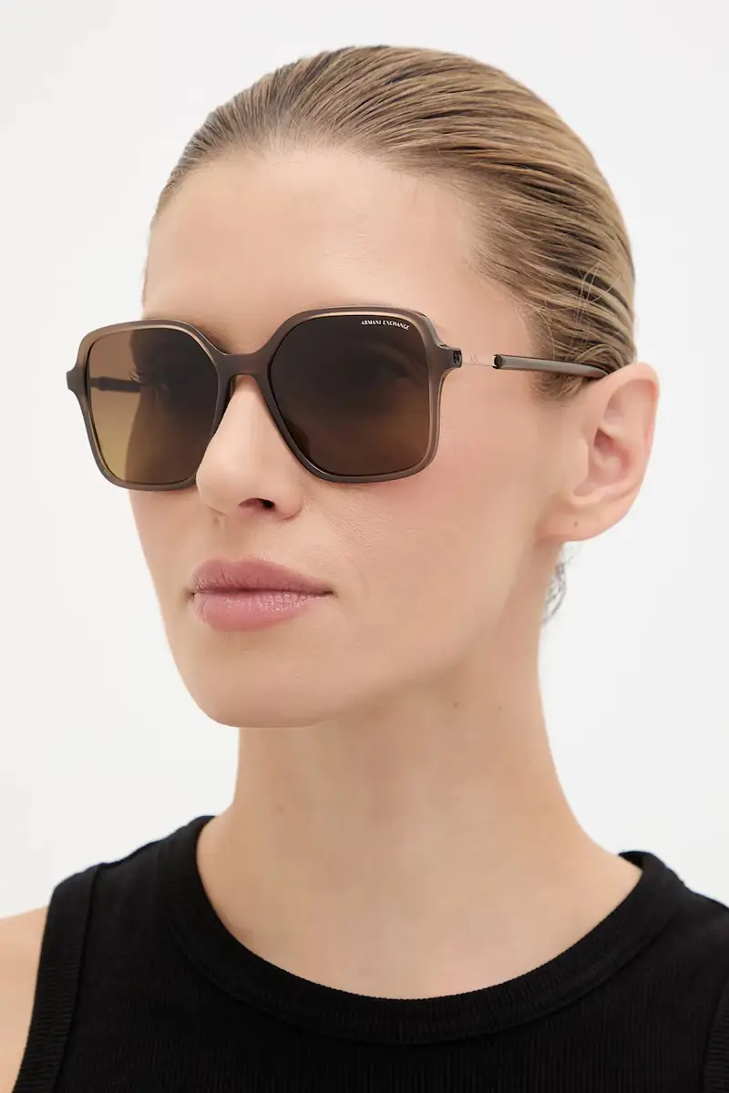 Armani Exchange Occhiali da sole Donna Marrone 3772325
