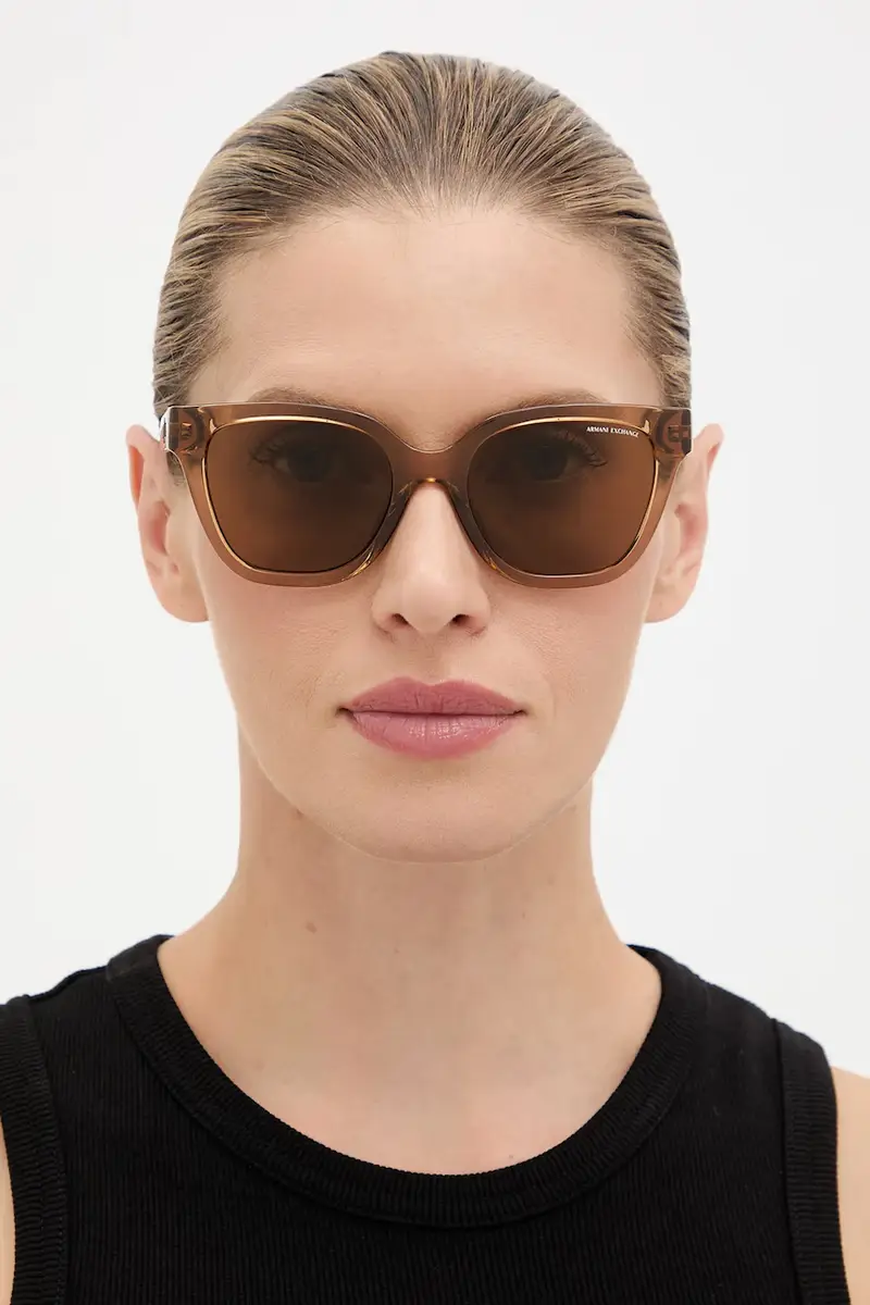 Armani Exchange Occhiali da sole Donna Marrone 3843248 miniatura 2