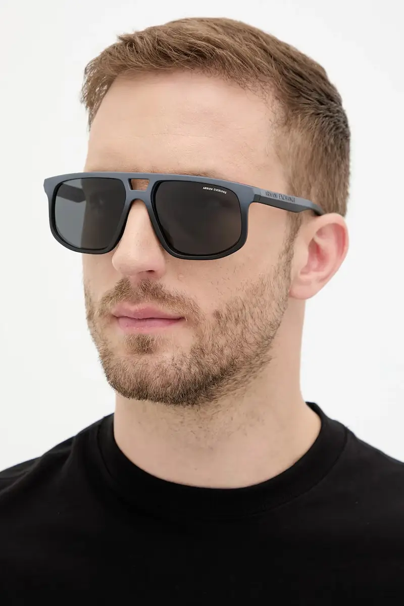 Armani Exchange Occhiali da sole Uomo Grigio 3770479