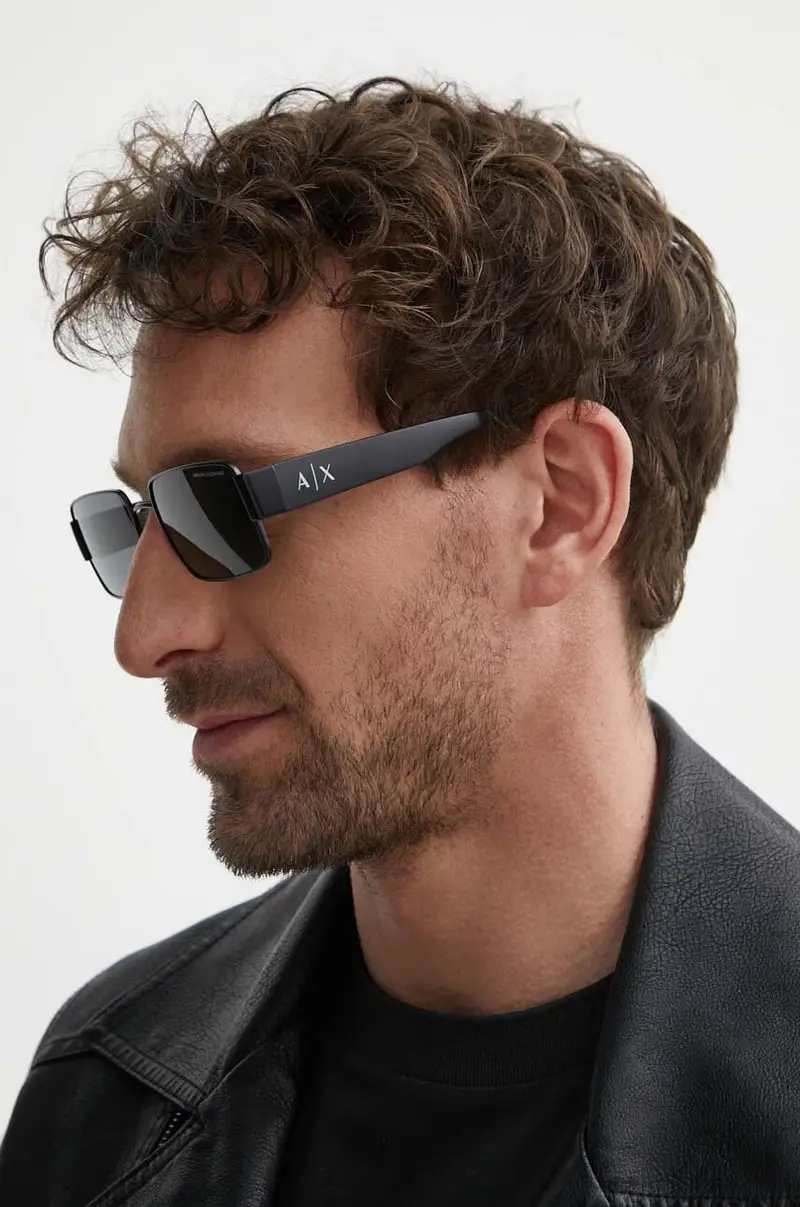 Armani Exchange Occhiali da sole Uomo Nero 3262125 miniatura 2