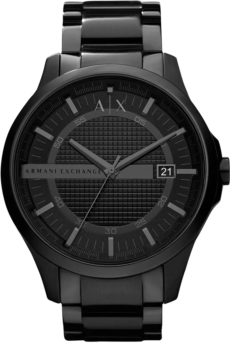ARMANI EXCHANGE Orologio analogico antracite / nero miniatura 2