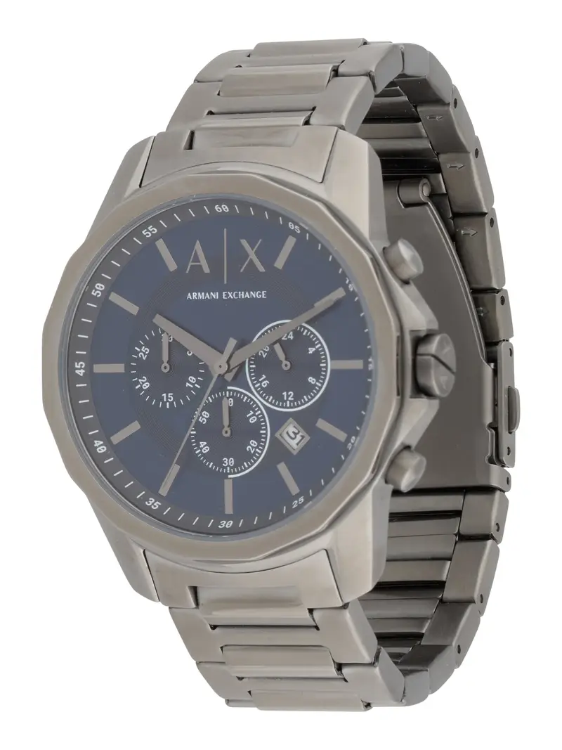 ARMANI EXCHANGE Orologio analogico  blu / antracite / bianco