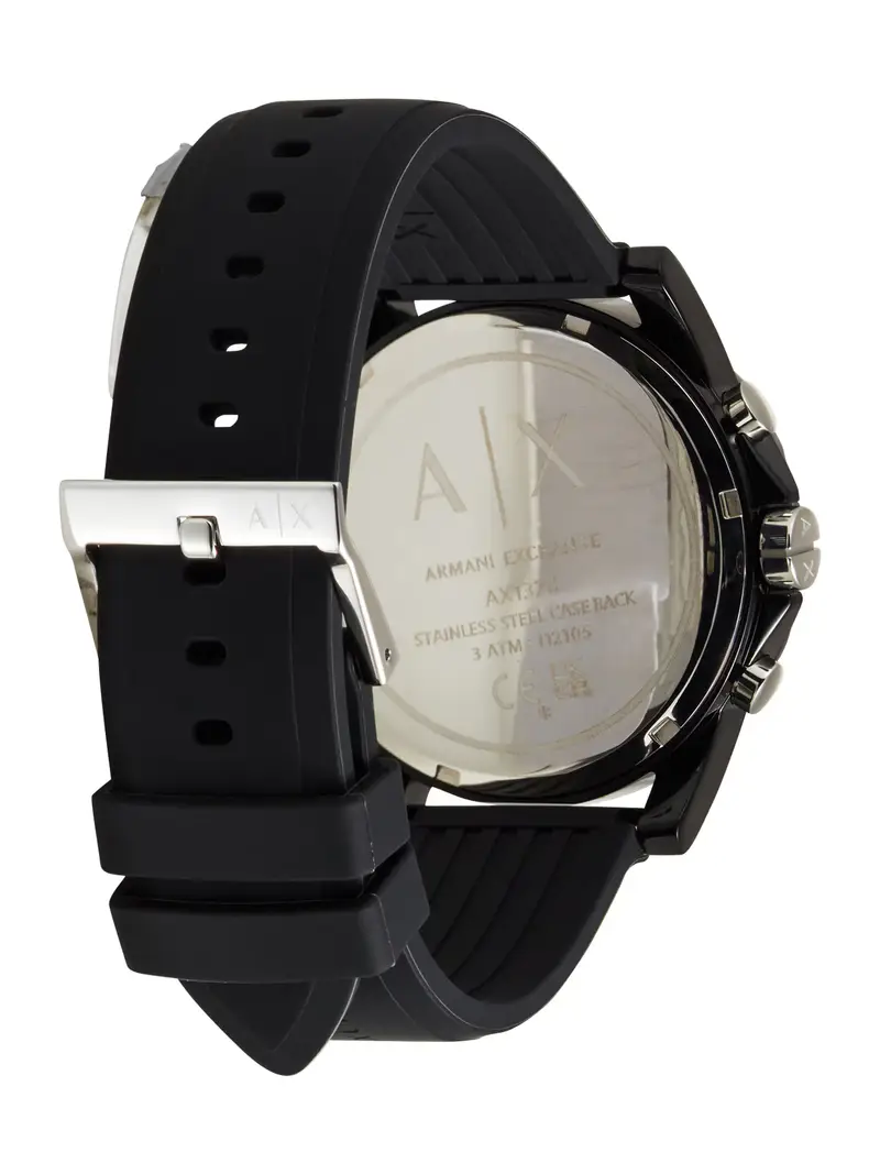 Orologio analogico grigio / nero / argento miniatura 2