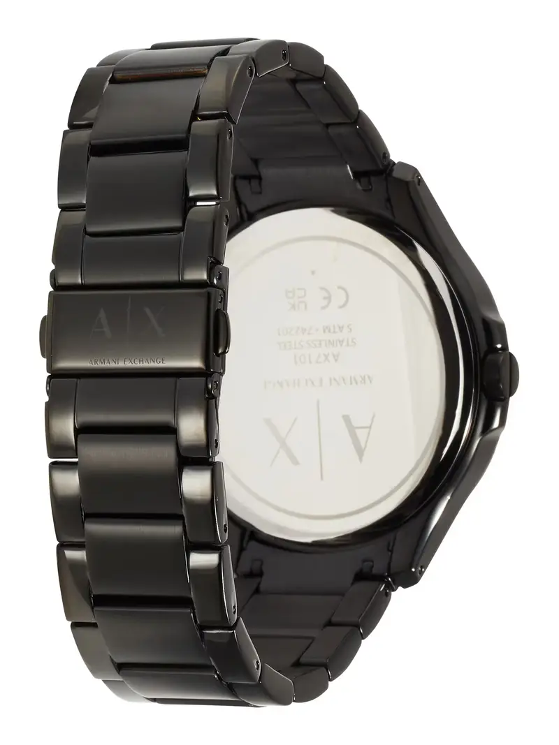 Orologio analogico nero miniatura 2