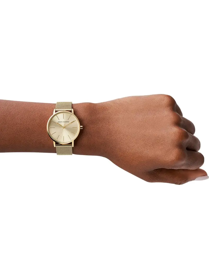 ARMANI EXCHANGE Orologio analogico oro miniatura 3