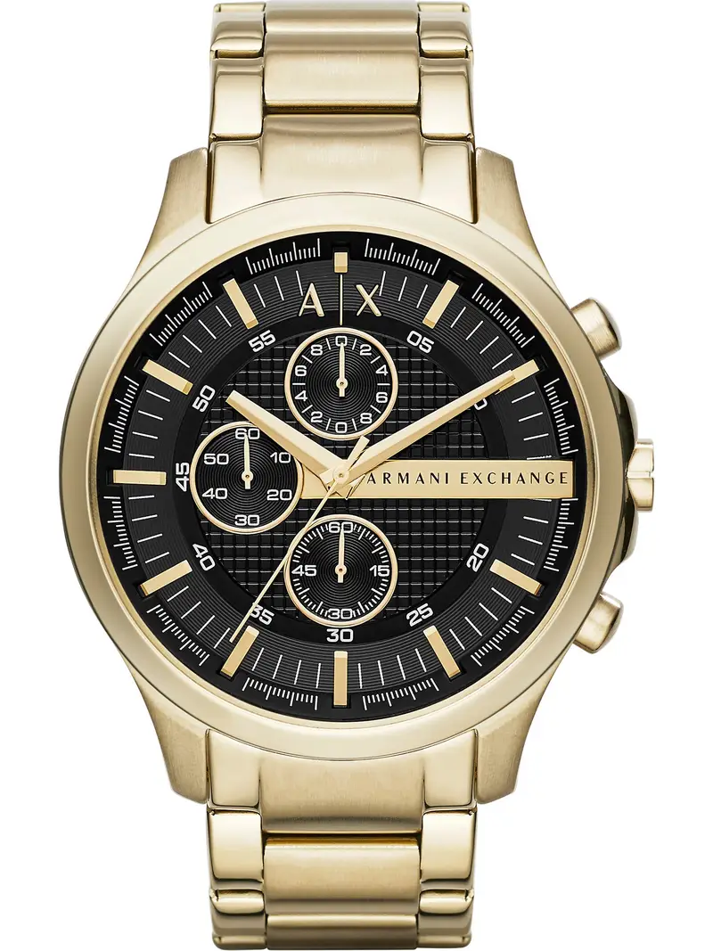 ARMANI EXCHANGE Orologio analogico oro / nero