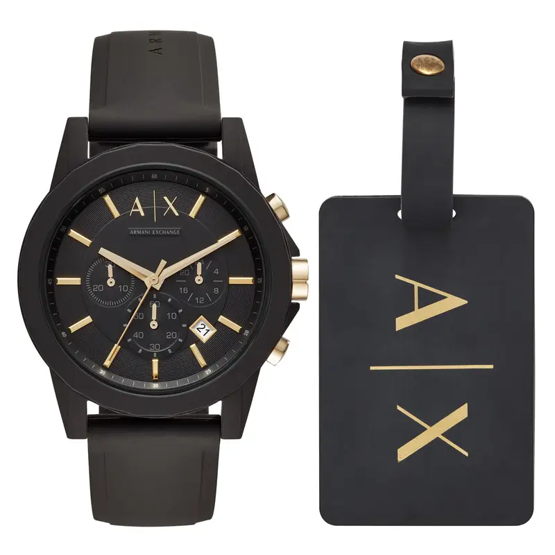 Orologio Armani Exchange Outerbanks AX7105 Nero