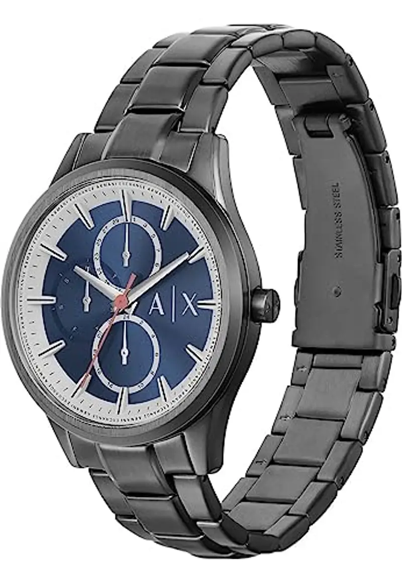 Armani Exchange Orologio da uomo al quarzo/multi movimento 42 mm con cinturino in acciaio inossidabile AX1871 miniatura 3