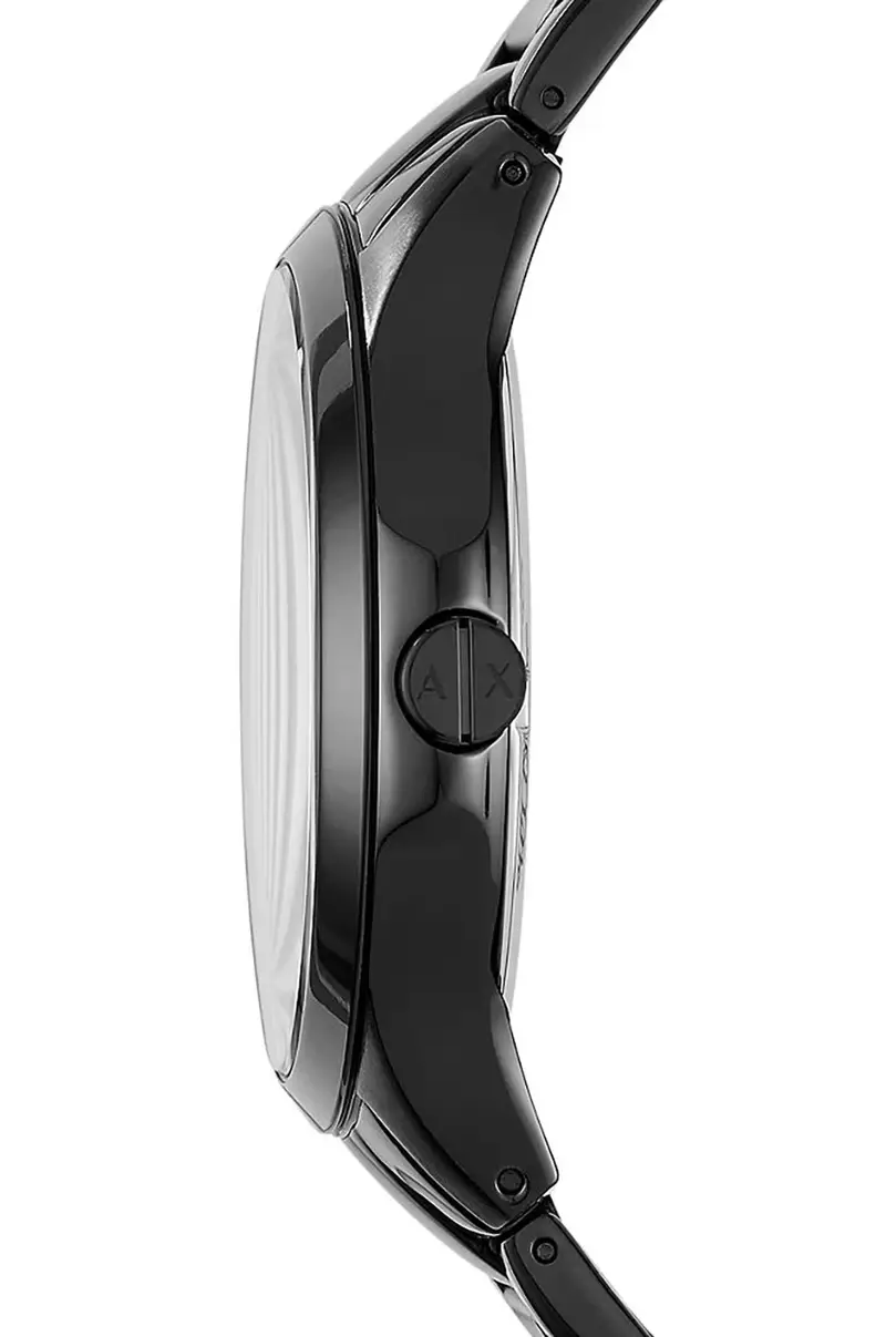 orologio e bracciale uomo Nero miniatura 3