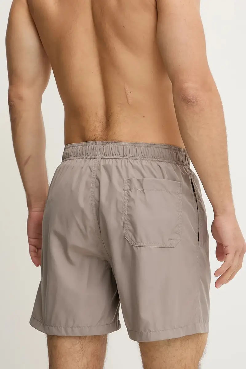 pantaloncini da bagno colore beige XM000812 AF13556 Marrone miniatura 3