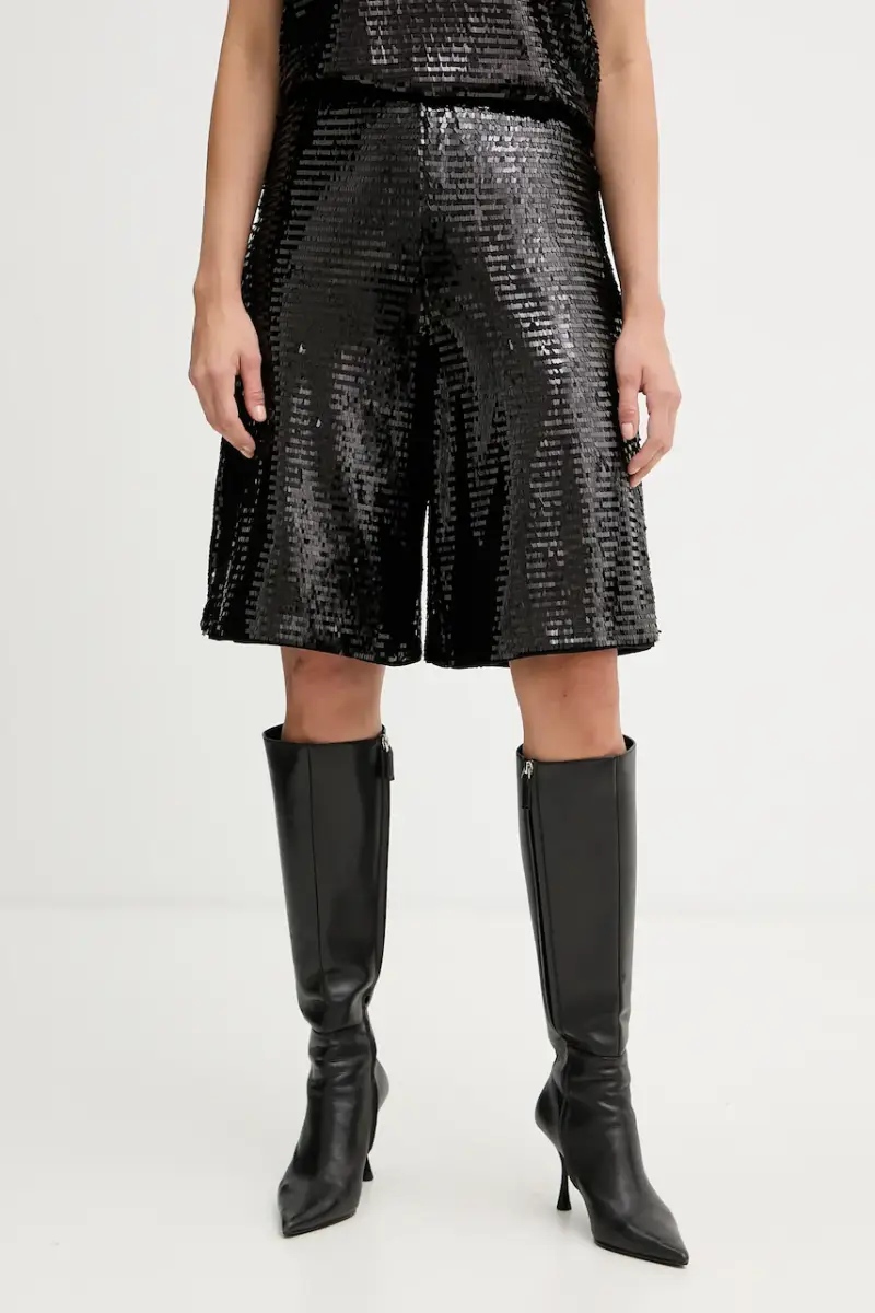 pantaloncini donna colore nero XW001773 AF16152