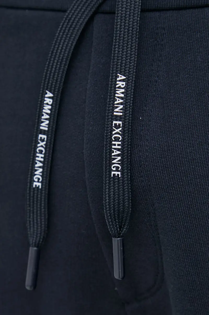 pantaloncini in cotone uomo Blu navy miniatura 4