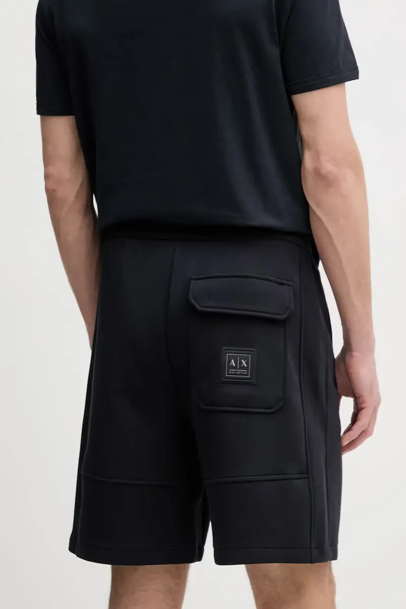 pantaloncini uomo colore blu navy XM000355 AF10818 miniatura 3