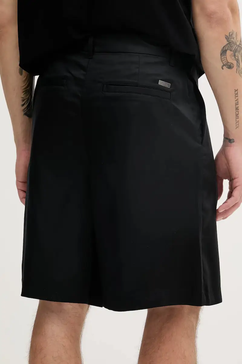 pantaloncini uomo colore nero XM000396 AF13170 miniatura 3