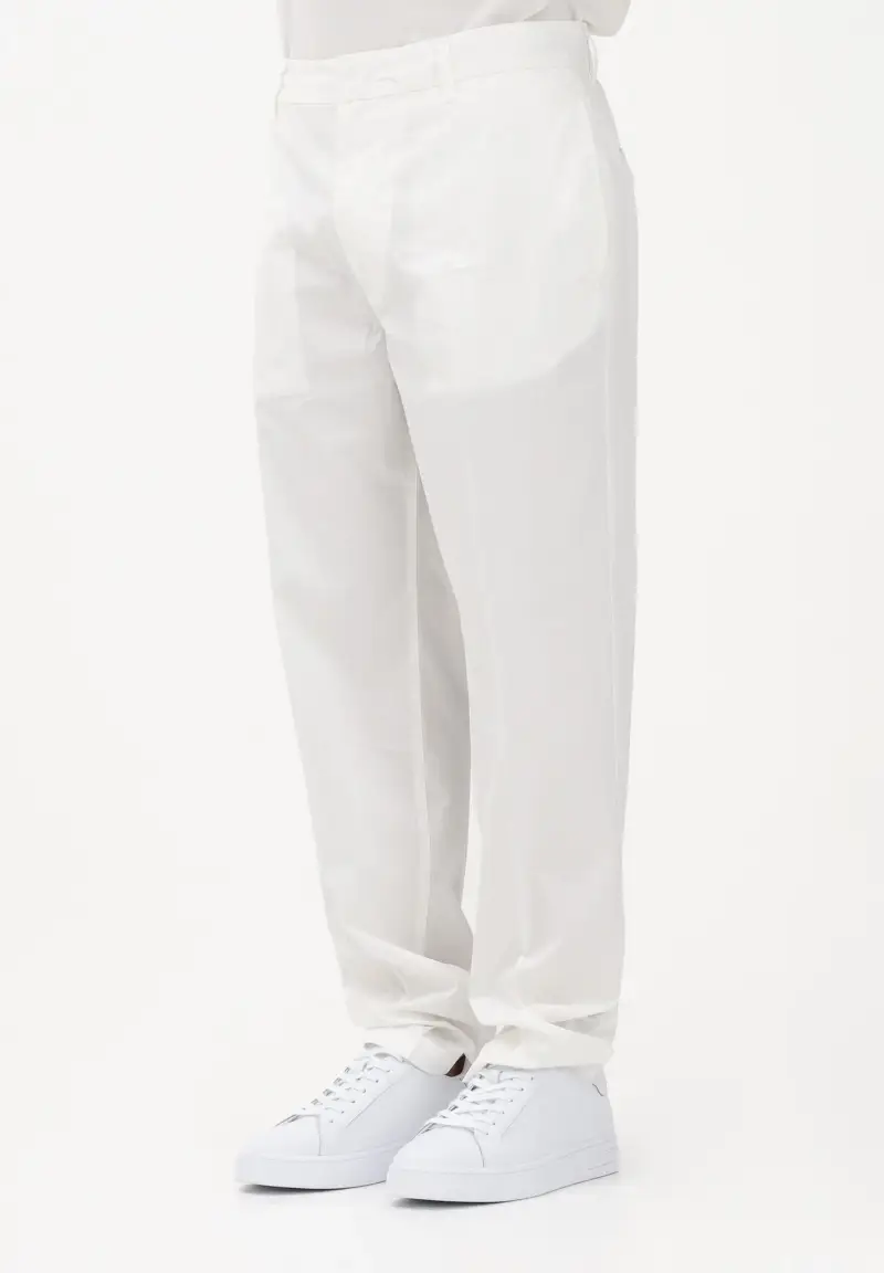 Pantalone bianco da uomo
