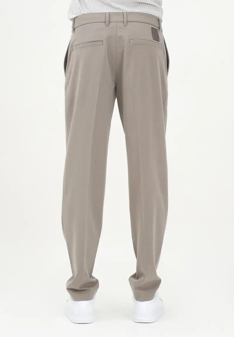 ARMANI EXCHANGE Pantalone elegante beige da uomo miniatura 3