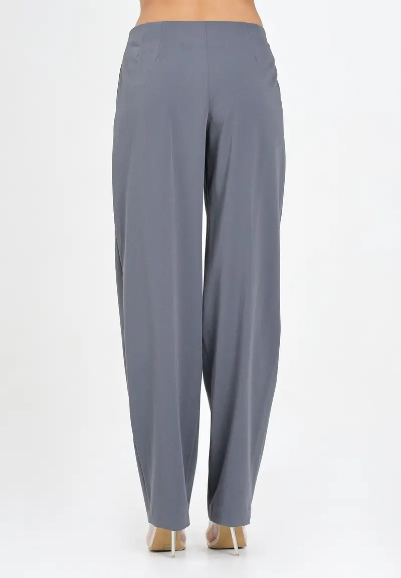ARMANI EXCHANGE Pantalone elegante grigio da donna miniatura 3