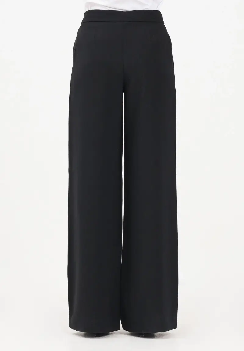 Pantalone elegante nero da donna miniatura 3