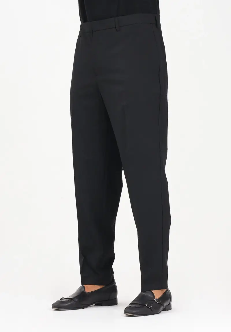 Pantalone elegante nero da uomo