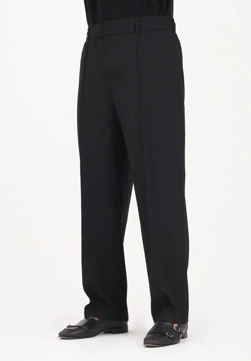 Pantalone elegante nero da uomo