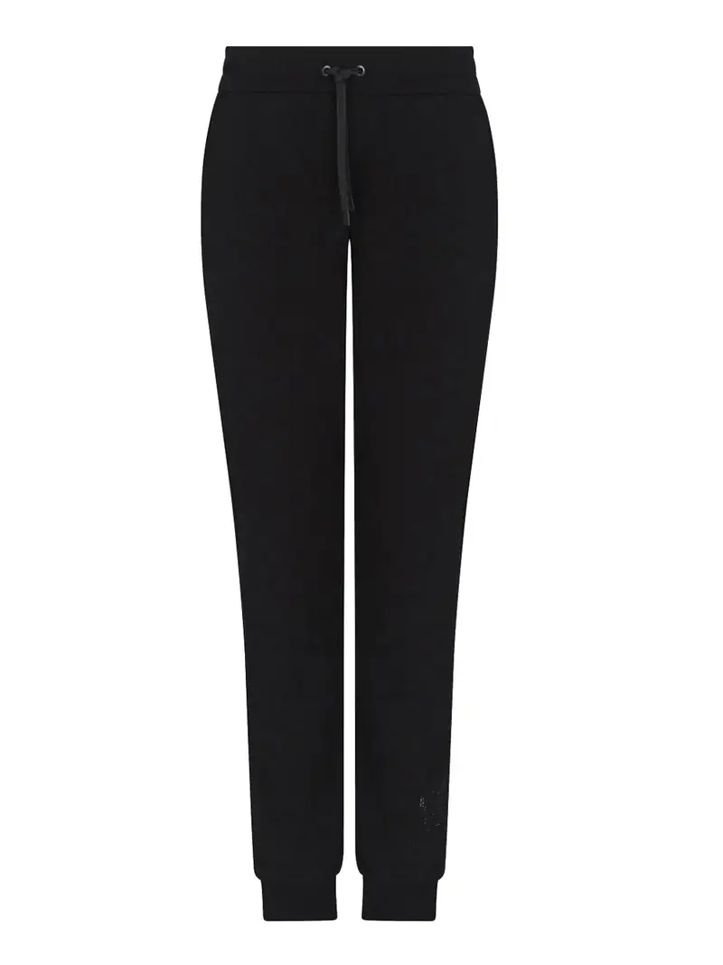 pantalone tuta armani exchange da donna - nero