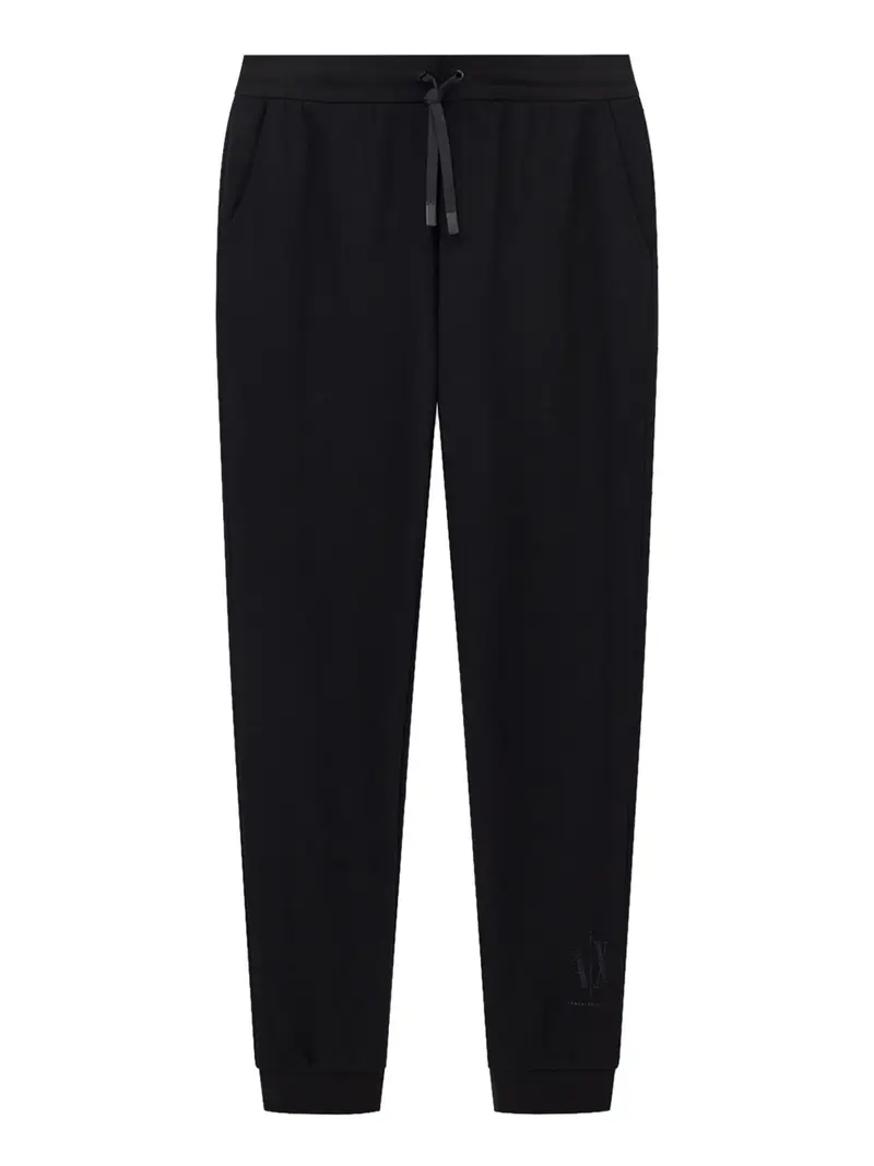 pantalone tuta armani exchange da donna - nero