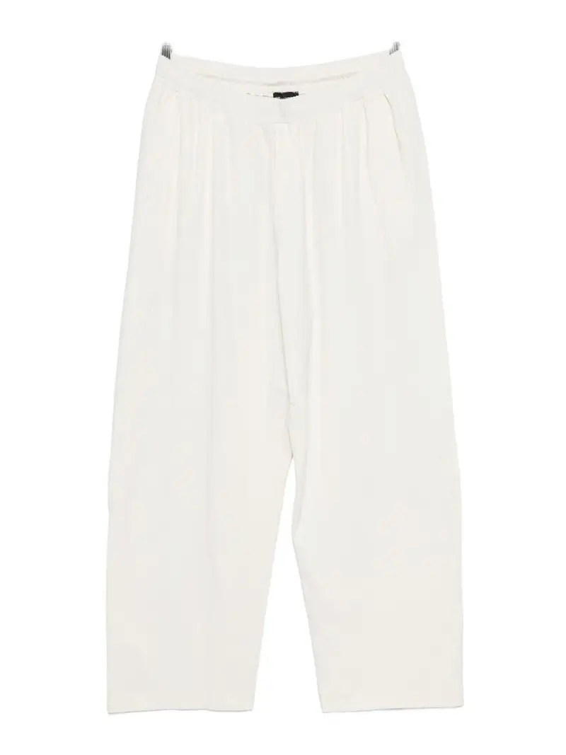 Pantaloni a gamba dritta Bianco