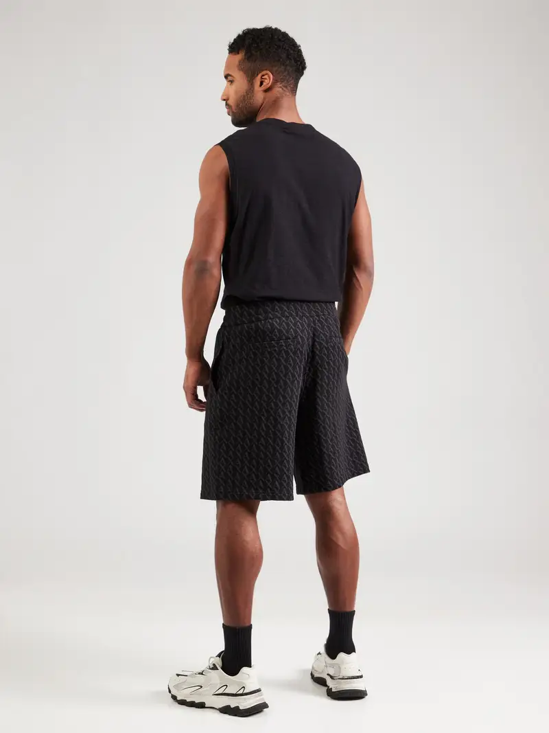 ARMANI EXCHANGE Pantaloni antracite / nero miniatura 2