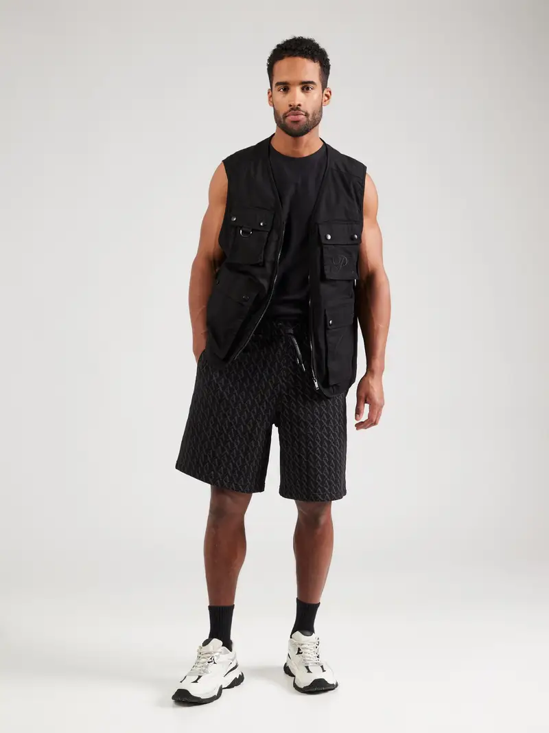 ARMANI EXCHANGE Pantaloni antracite / nero miniatura 3