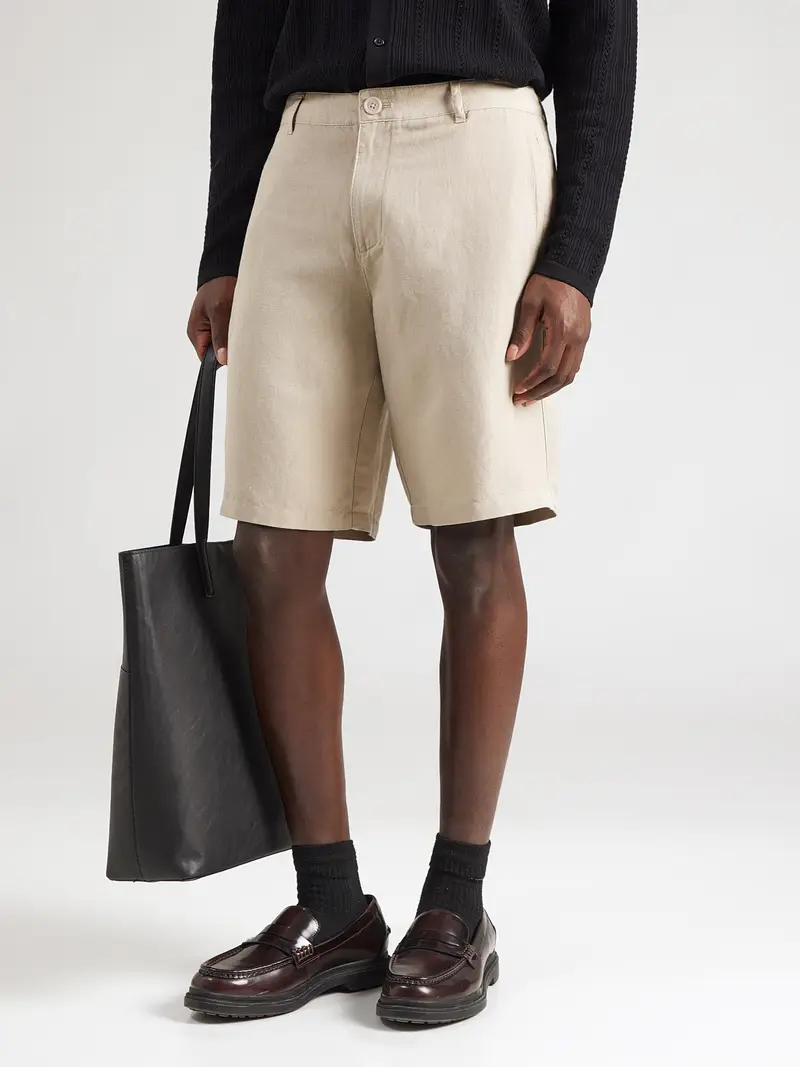 Pantaloni crema miniatura 3