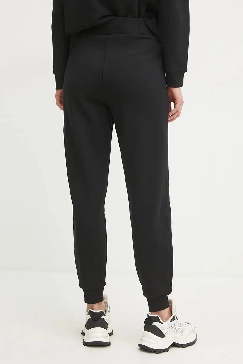 pantaloni della tuta di cotone donna colore nero XW000162 AF11851 miniatura 3