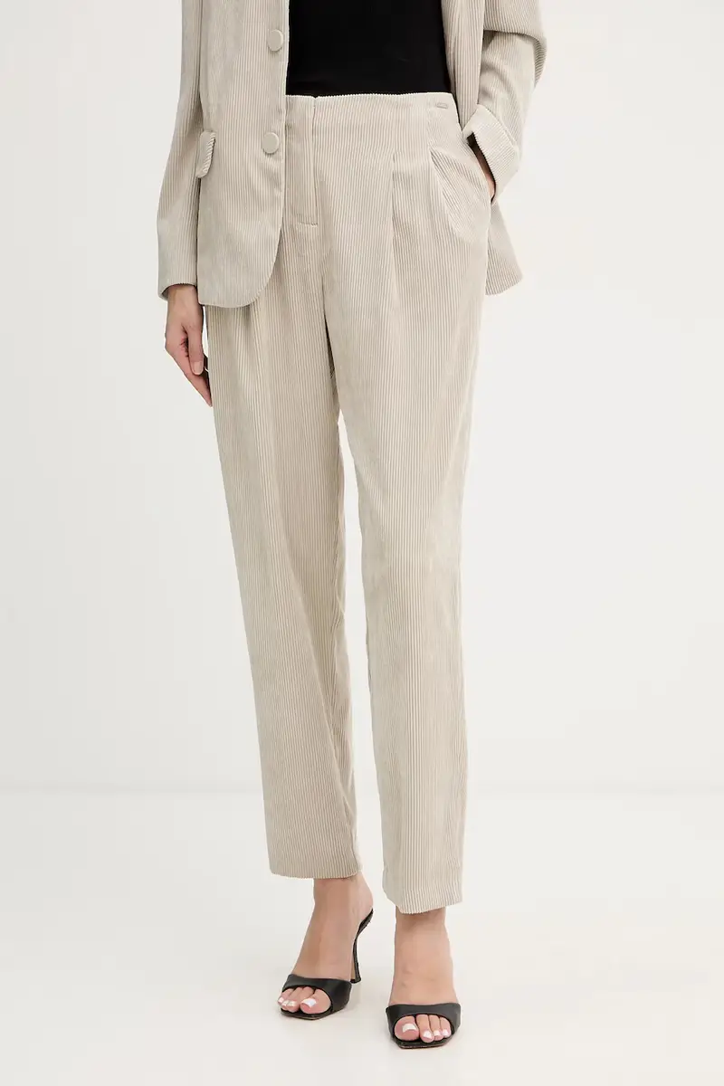 pantaloni donna colore beige XW001268 AF16202