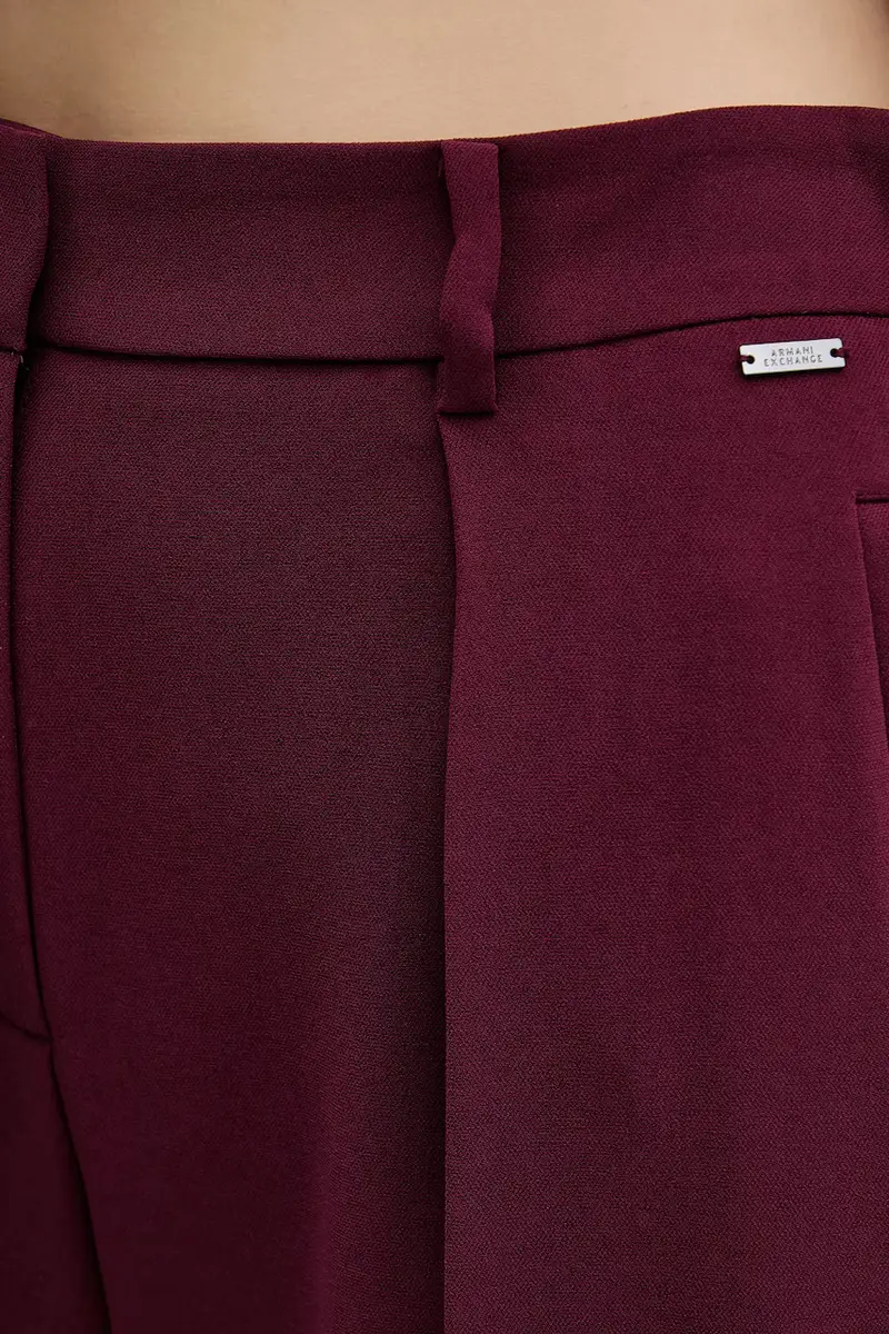 pantaloni donna colore granata XW000664 AF10872 miniatura 3