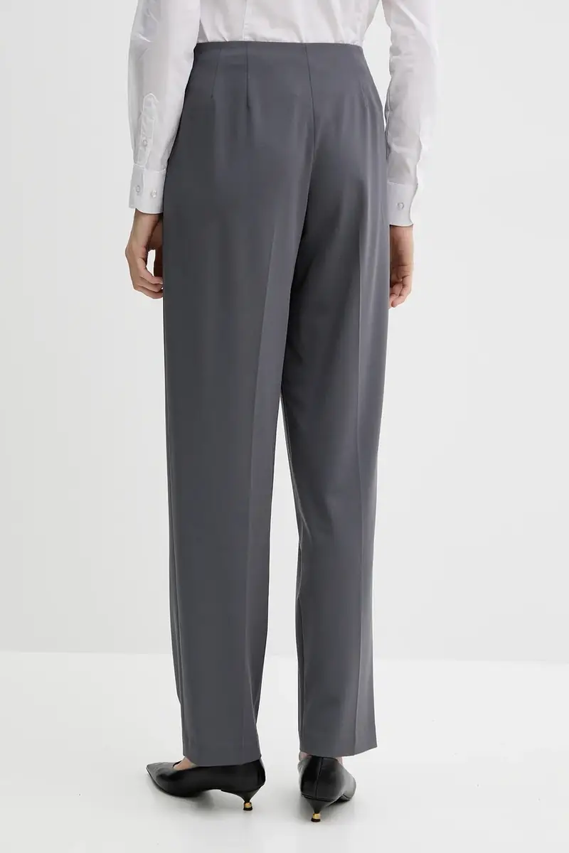 pantaloni donna colore grigio XW000657 AF16145 miniatura 3