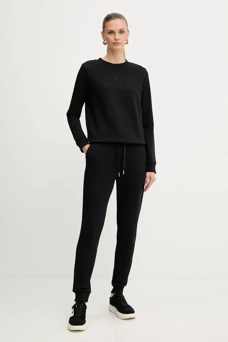 pantaloni donna colore nero XW000750 AF14284 miniatura 2