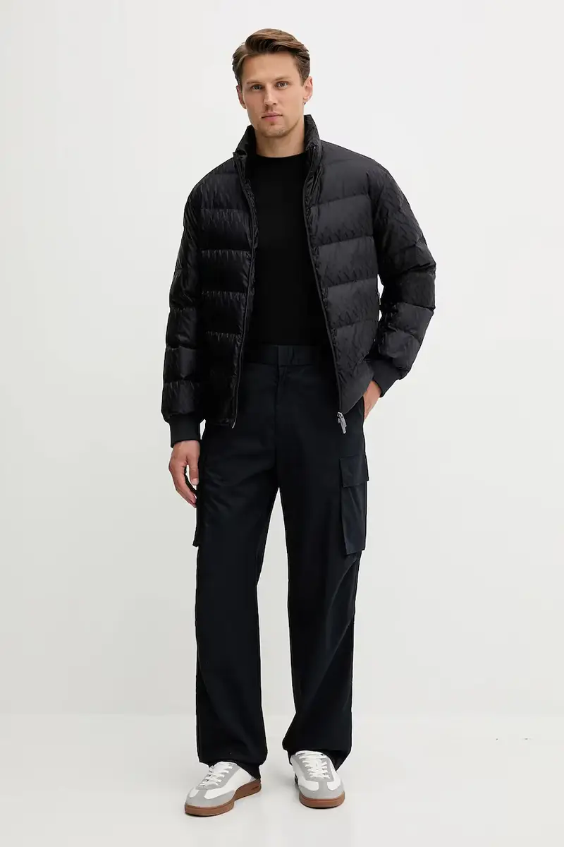 pantaloni in cotone uomo colore blu navy XM000943 AF11882 miniatura 2