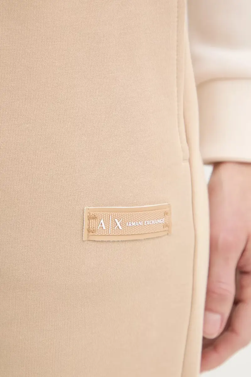 pantaloni tuta colore beige XW001287 AF16134 miniatura 4