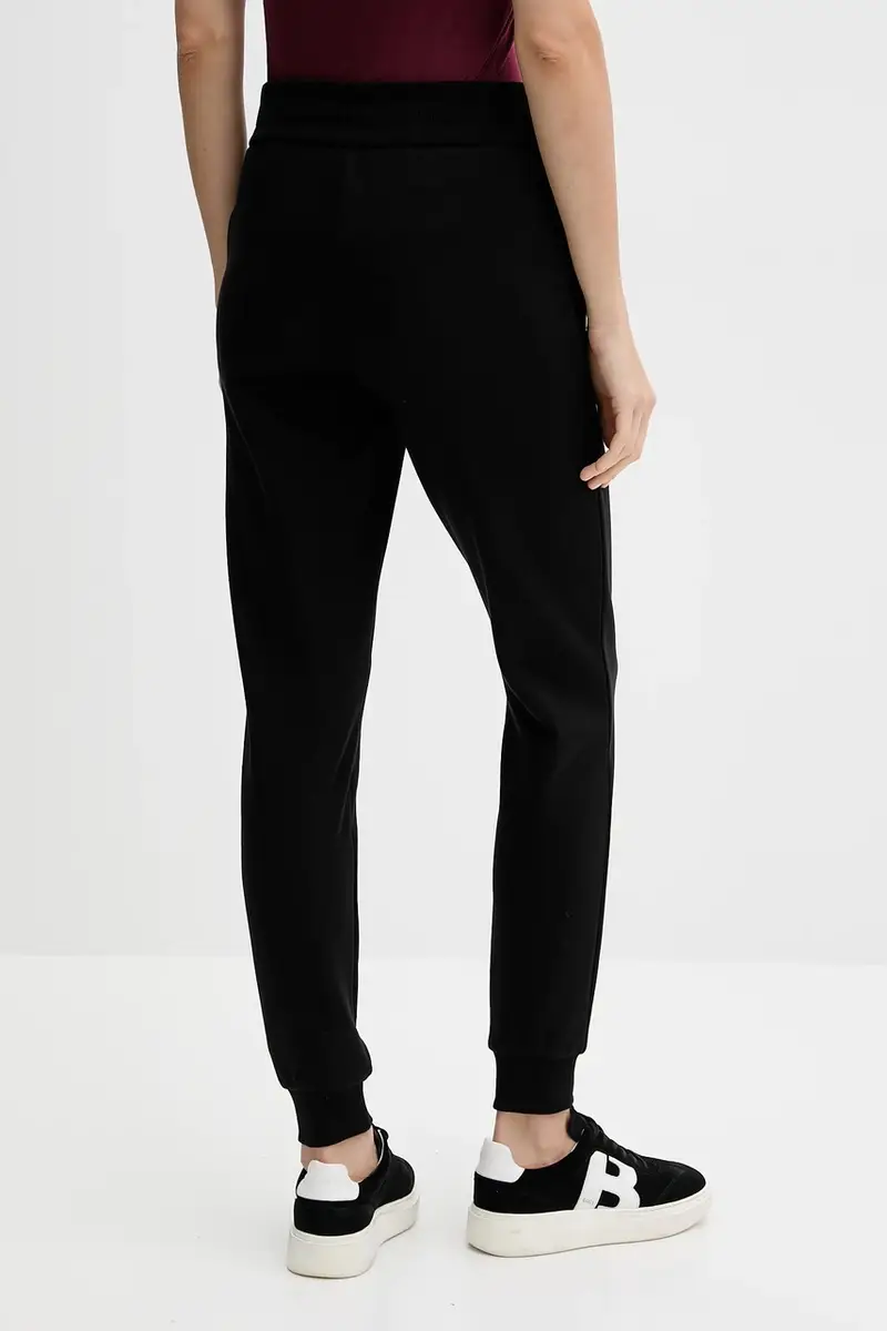 pantaloni tuta di cotone donna colore nero XW001454 AF10830 miniatura 3