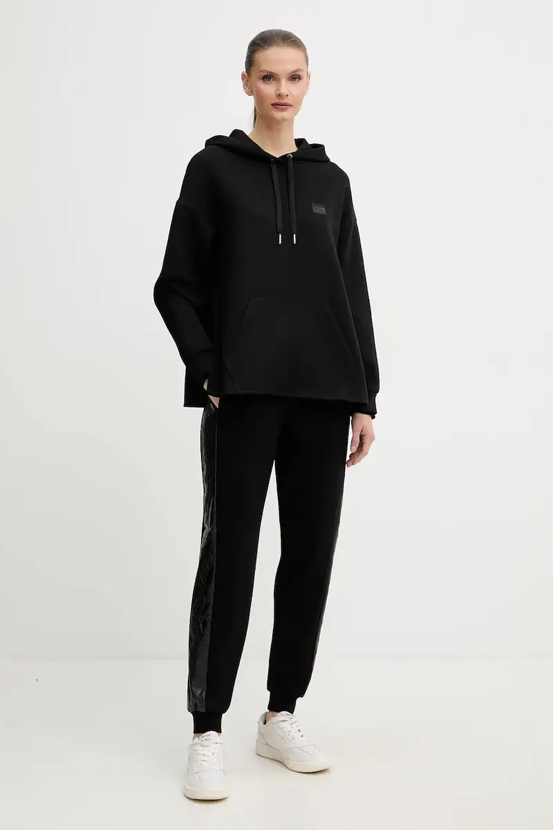 pantaloni tuta donna colore nero XW000997 AF16111 miniatura 2