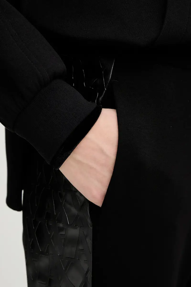 pantaloni tuta donna colore nero XW000997 AF16111 miniatura 4