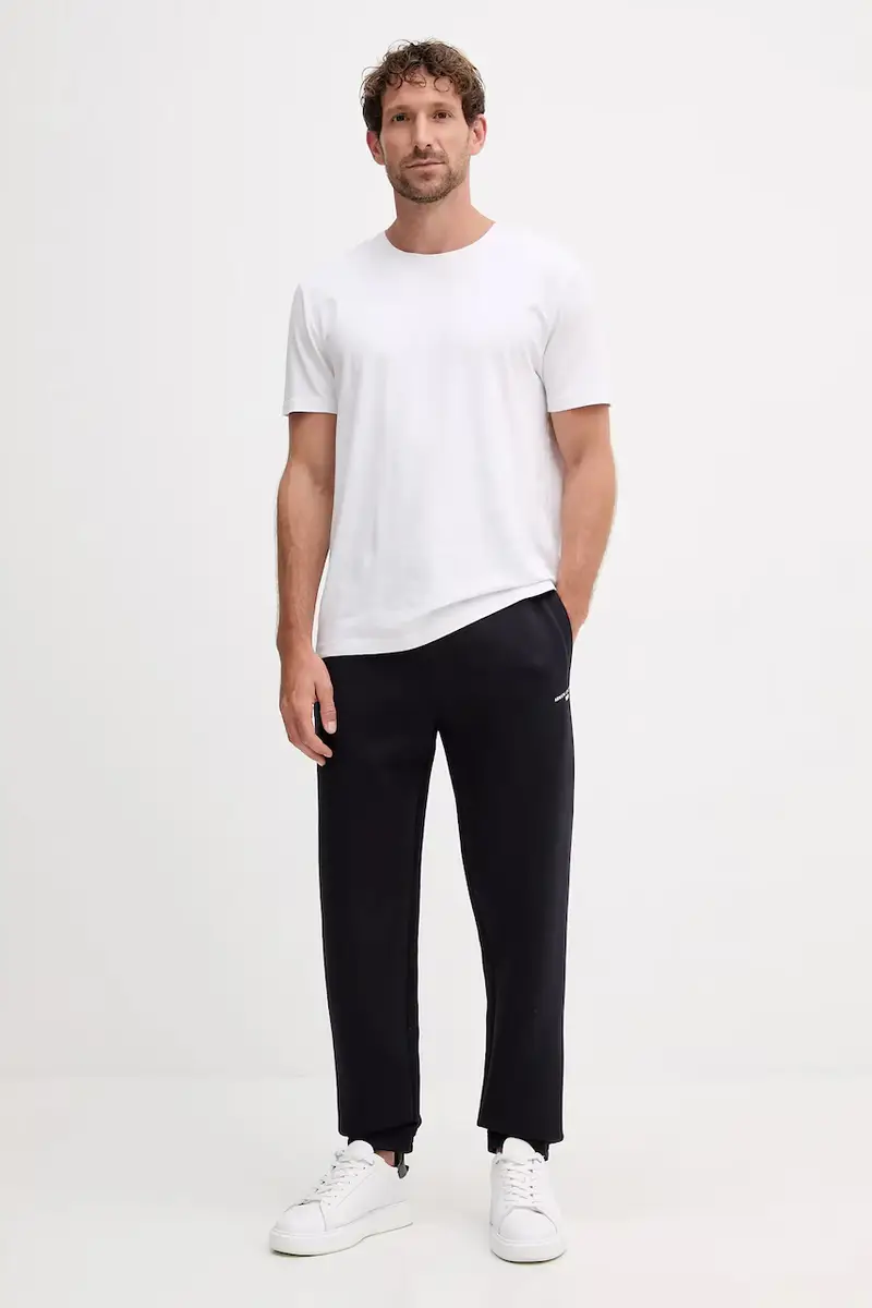 pantaloni tuta uomo colore blu navy XM000978 AF10818 miniatura 2