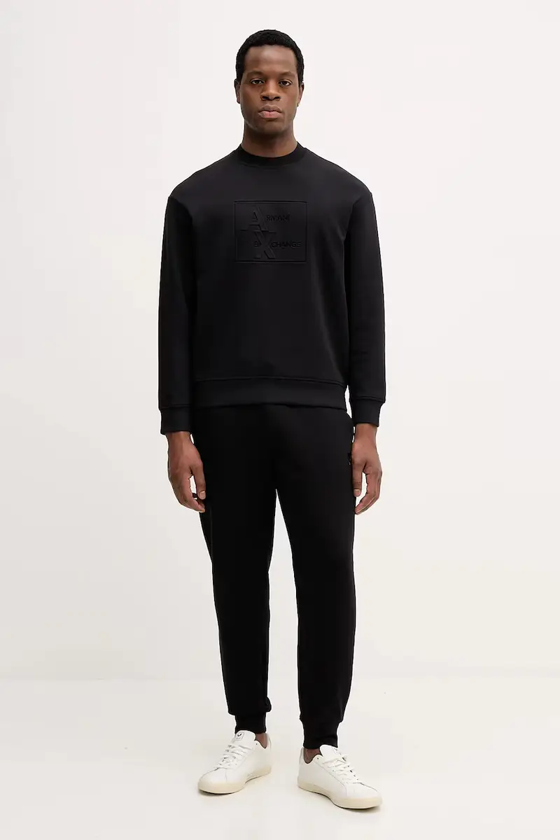 pantaloni tuta uomo colore nero XM001886 AF10818 miniatura 2